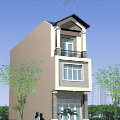 Nha lien ke 4.5 x 18 x 2.5 - full