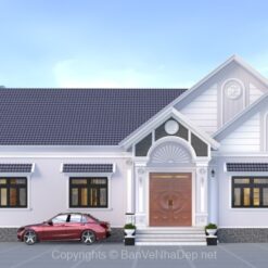 Nhà Mái Thái 1 tầng 10×21