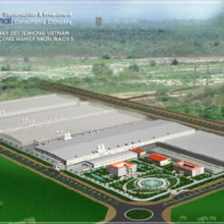 Nhà máy dệt quy mô 296000m2