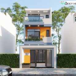 Nhà phố 3 tầng hiện đại 5x20m