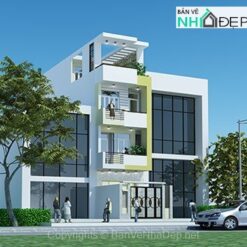 Nhà Phố 4 tầng 4x23m