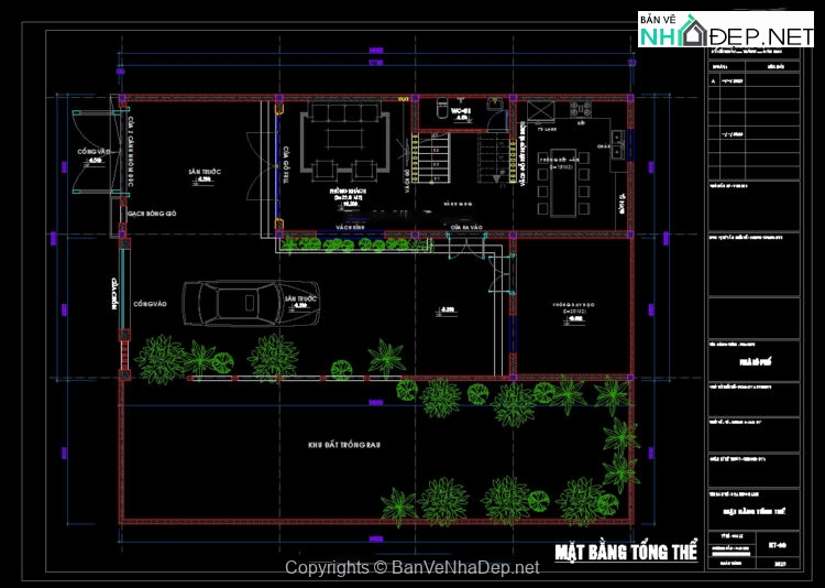 Nhà phố 4 tầng kích thước 5x18m