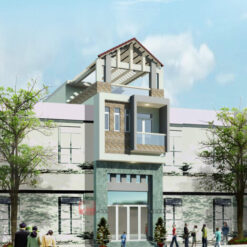 Nhà phố 5.3 x 18 x 3 - full KC-KT