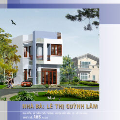 Nhà phố 5 x 16m x 2tầng