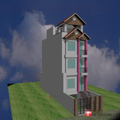 Nhà phố 5 x 19 x 5 tầng + ham - full KC-KT