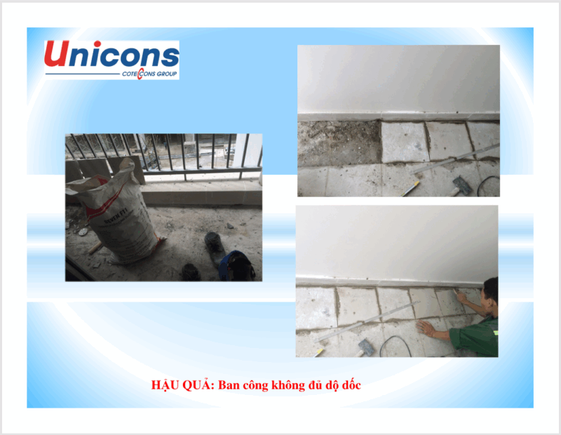 Những lỗi thường gặp và hậu quả trong thi công ốp lát – Cotecons