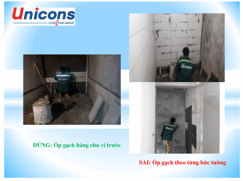 Những lỗi thường gặp và hậu quả trong thi công ốp lát – Cotecons