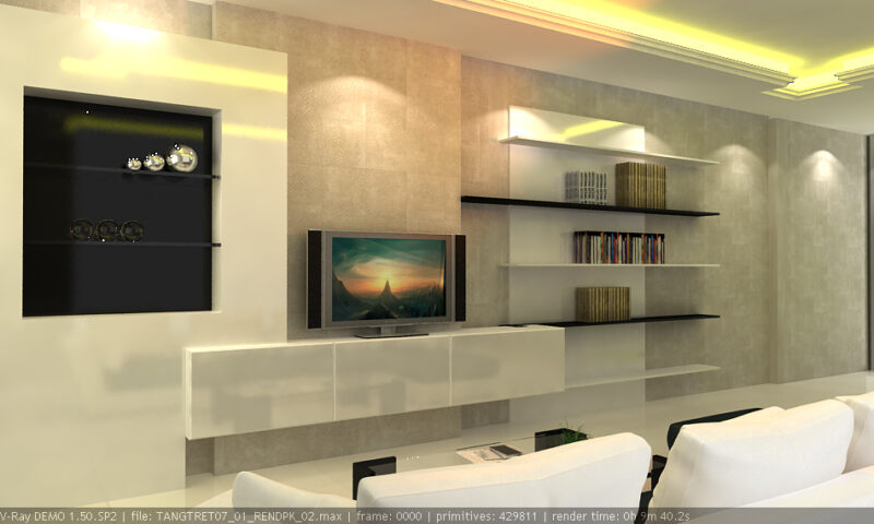 Nội thất Nhà phố 20 x 6m – full