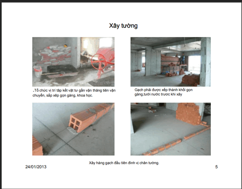 Quy trình kỹ thuật hoàn thiện căn hộ