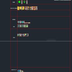 Alternative view of (Sketchup+Cad) Hồ sơ thiết kế nhà thờ họ kích thước 6.5x11m