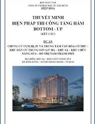 Biện pháp thi công phần móng và tầng hầm