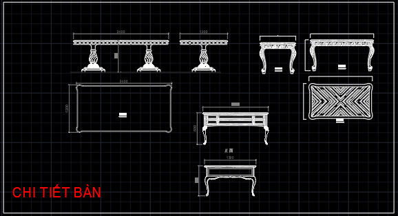 Thư viện autocad tân cổ điển – P2
