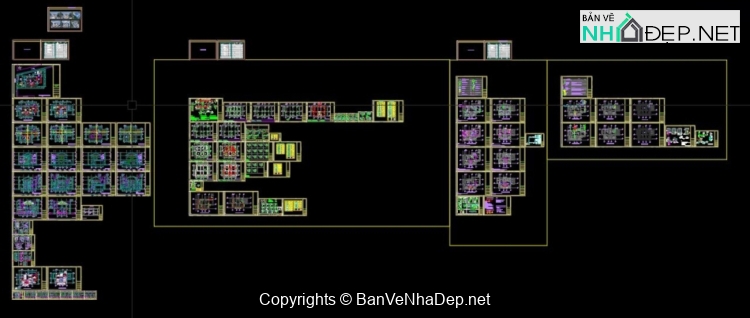 Trọn bộ File cad + sketchup biệt thự mái nhật 2 tầng 8.5×15.5m