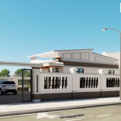 Alternative view of Nhà biệt thự 1 tầng 8x13.71m